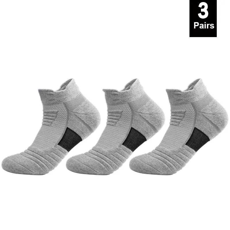 Anti-slip Football Socks Men Women Cotton Sock Short Long Tube Soccer Basketball Sport Socks Breathable Deodorous Socks 39-45