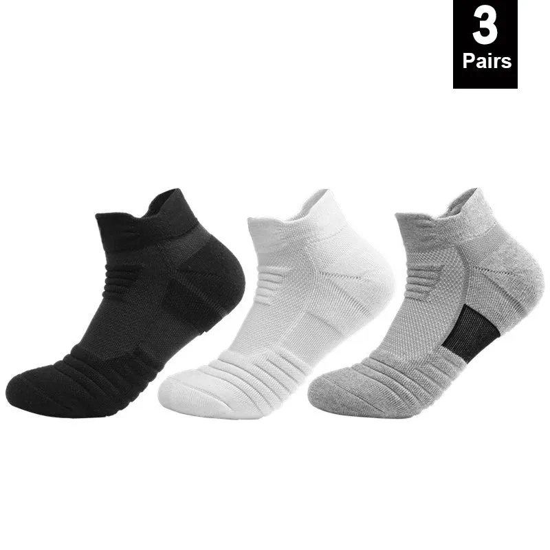 Anti-slip Football Socks Men Women Cotton Sock Short Long Tube Soccer Basketball Sport Socks Breathable Deodorous Socks 39-45