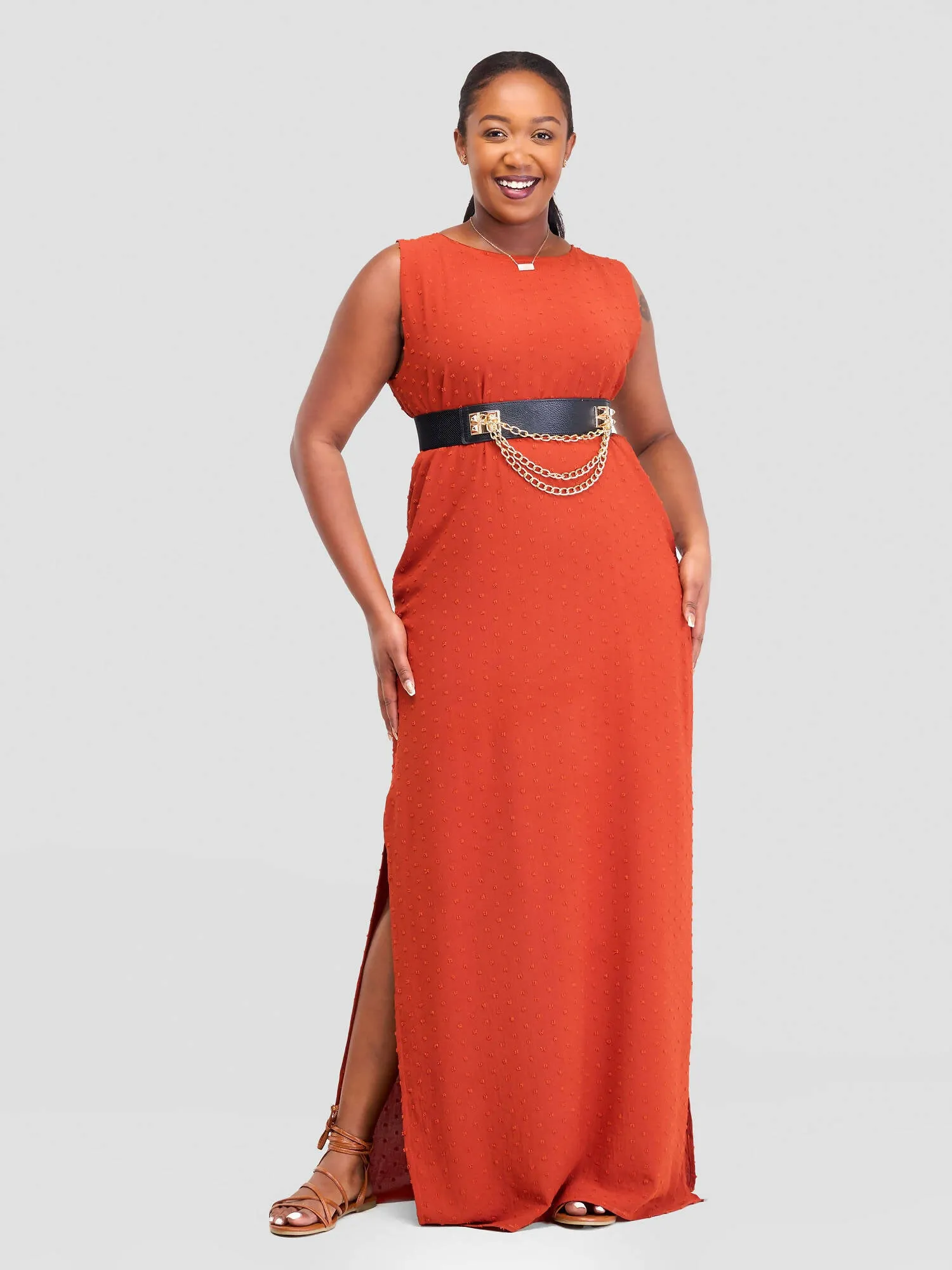 Arui Watamu Sunset Dress - Orange