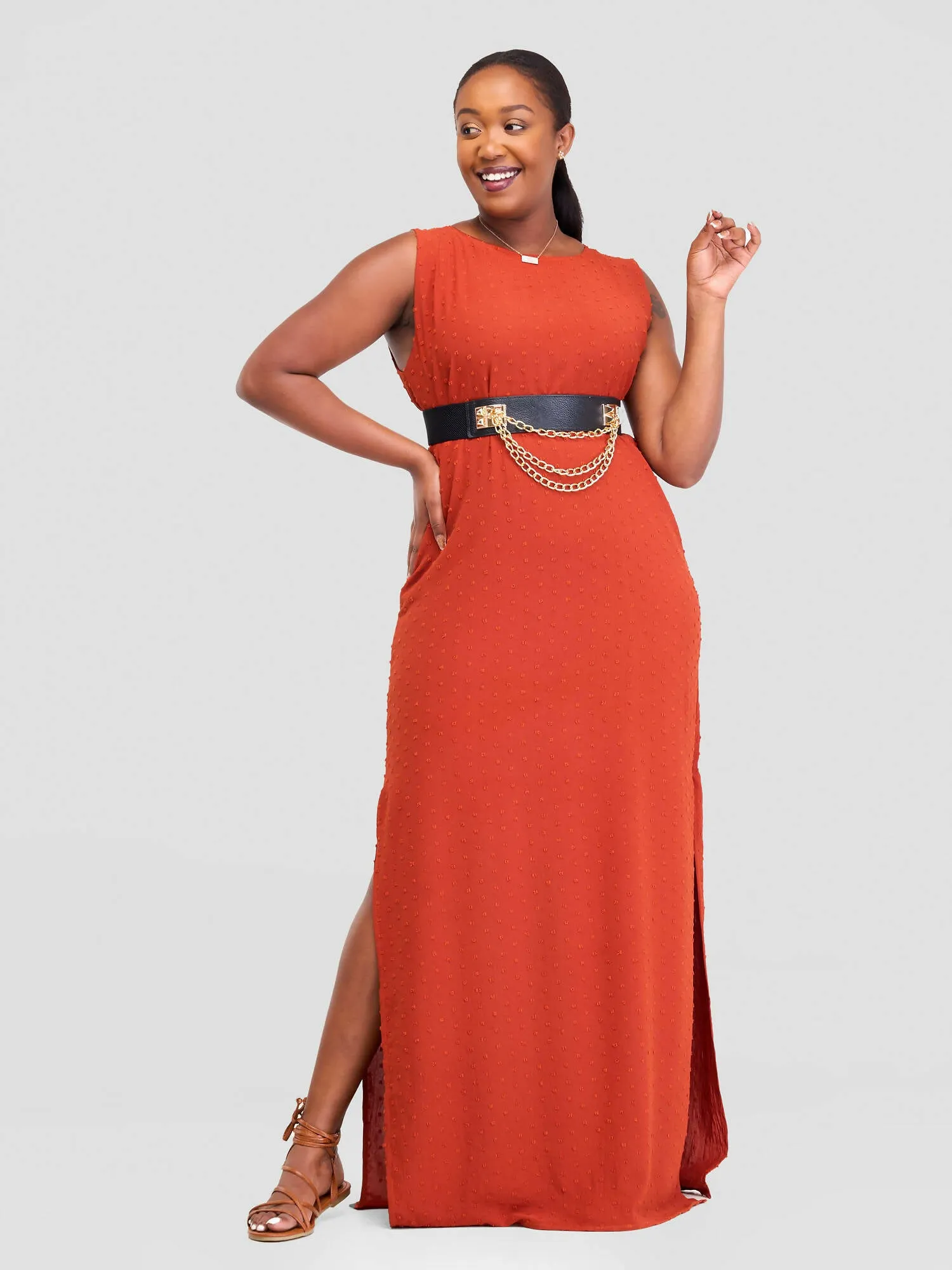 Arui Watamu Sunset Dress - Orange