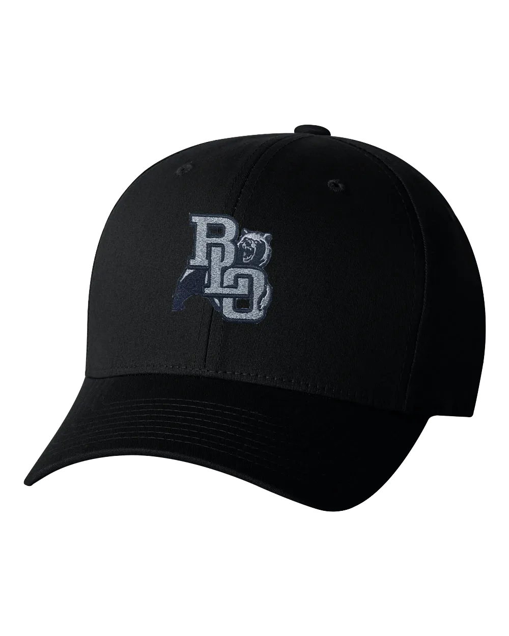 BLO Embroidered Black Flex Fit Hat