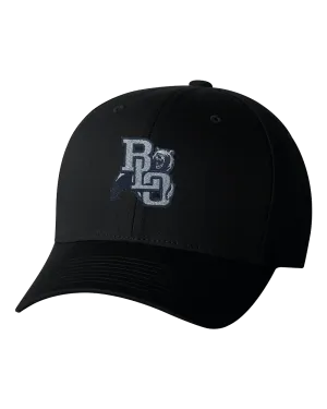 BLO Embroidered Black Flex Fit Hat