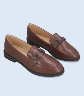 BW8612-BROWN-Women Casual Shoes