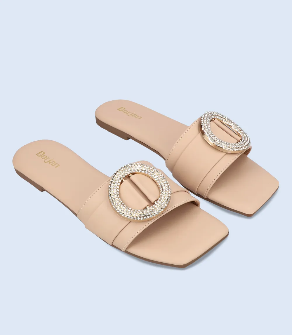 BW9282-NUDE-Women Slipper