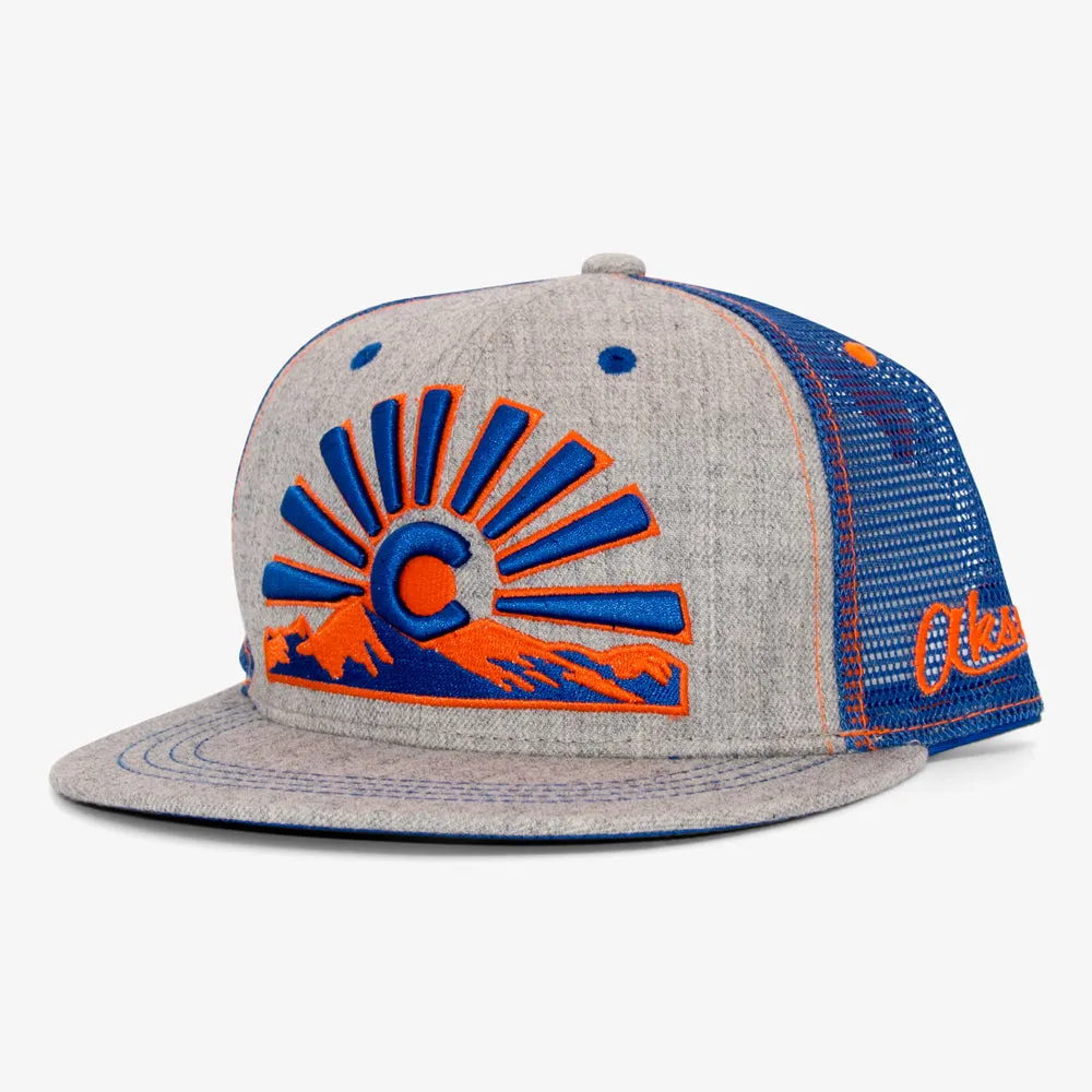 Colorado Sunset Flatbill Snapback Hat