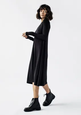 Cynthia Crew Neck A Line Dress