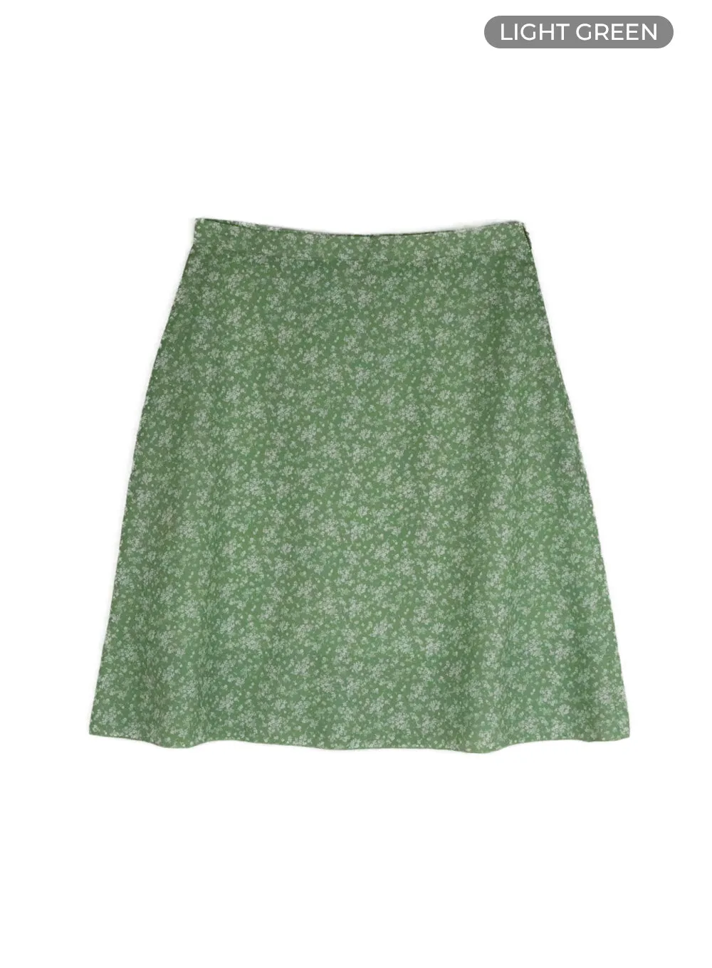 Floral Midi Skirt IF423