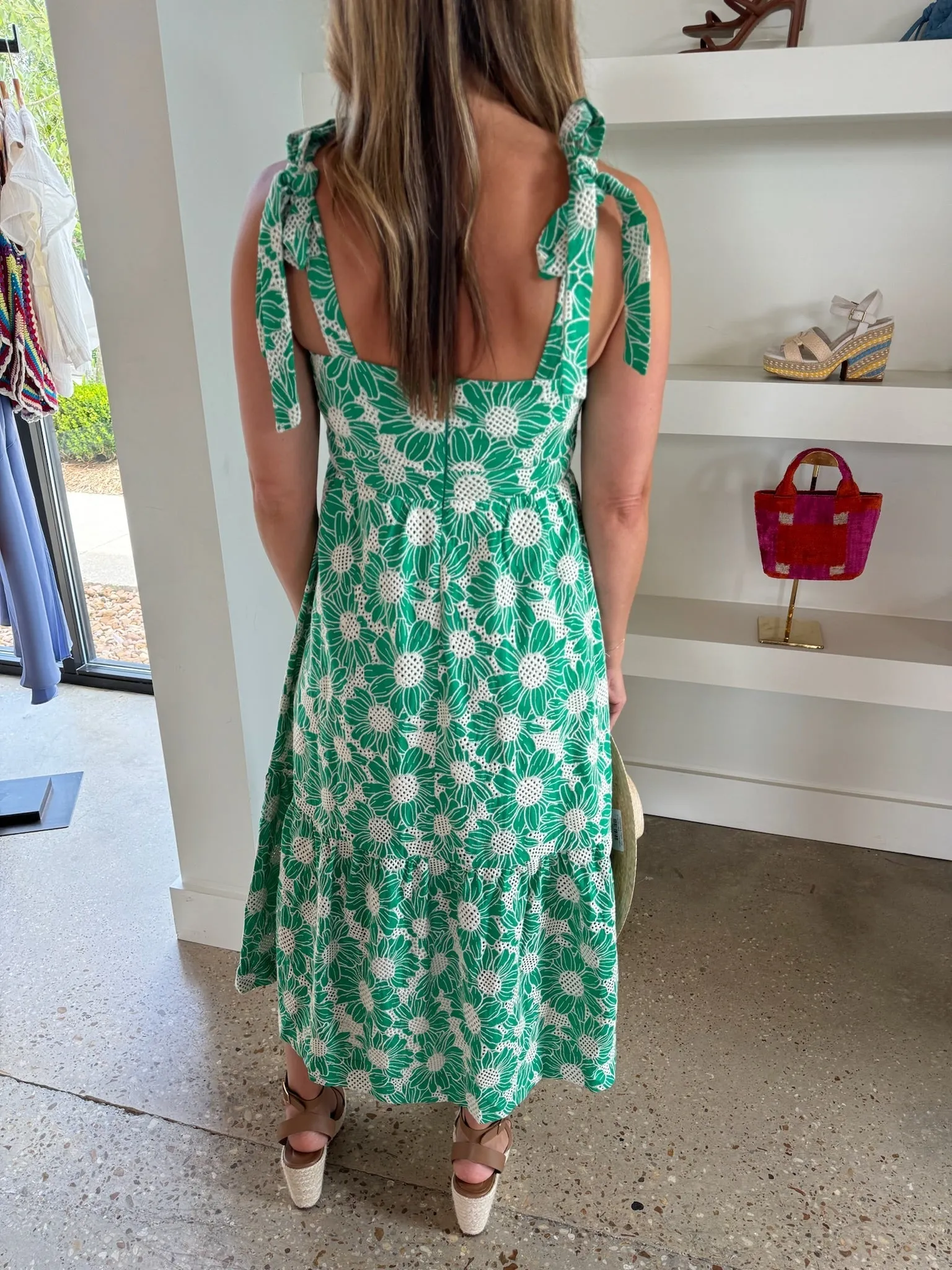 Green Zenith Maxi Dress