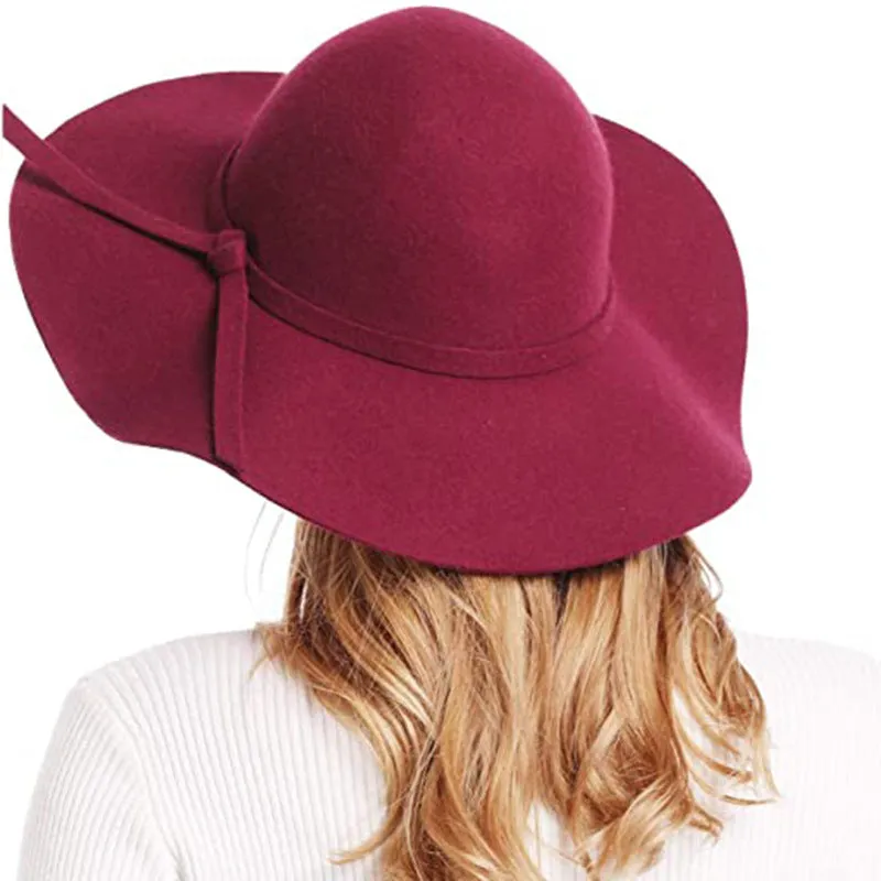 Haute Edition Women's Felt Floppy Hat