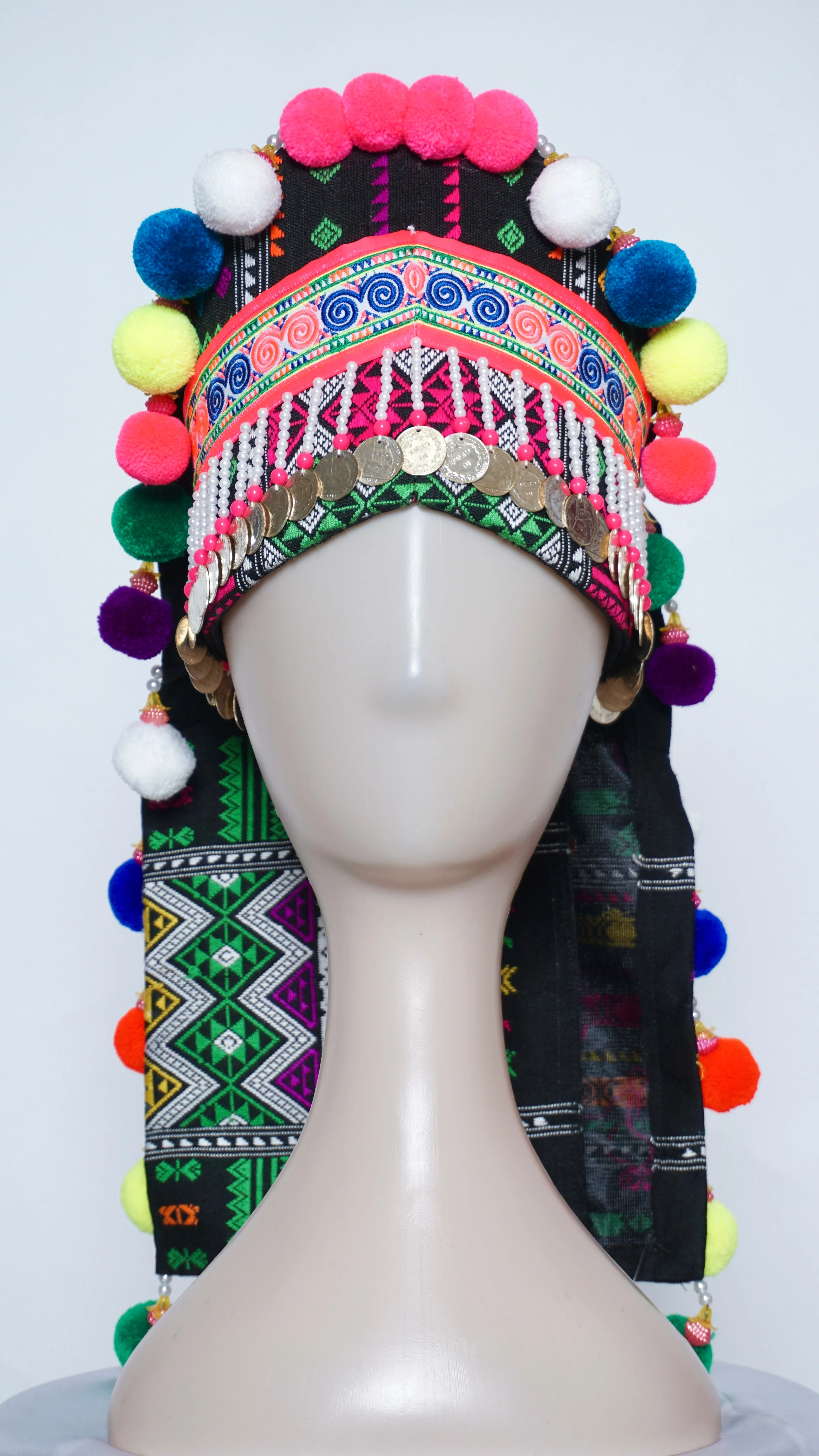 *Hmong Txaij Hat (22"-23")