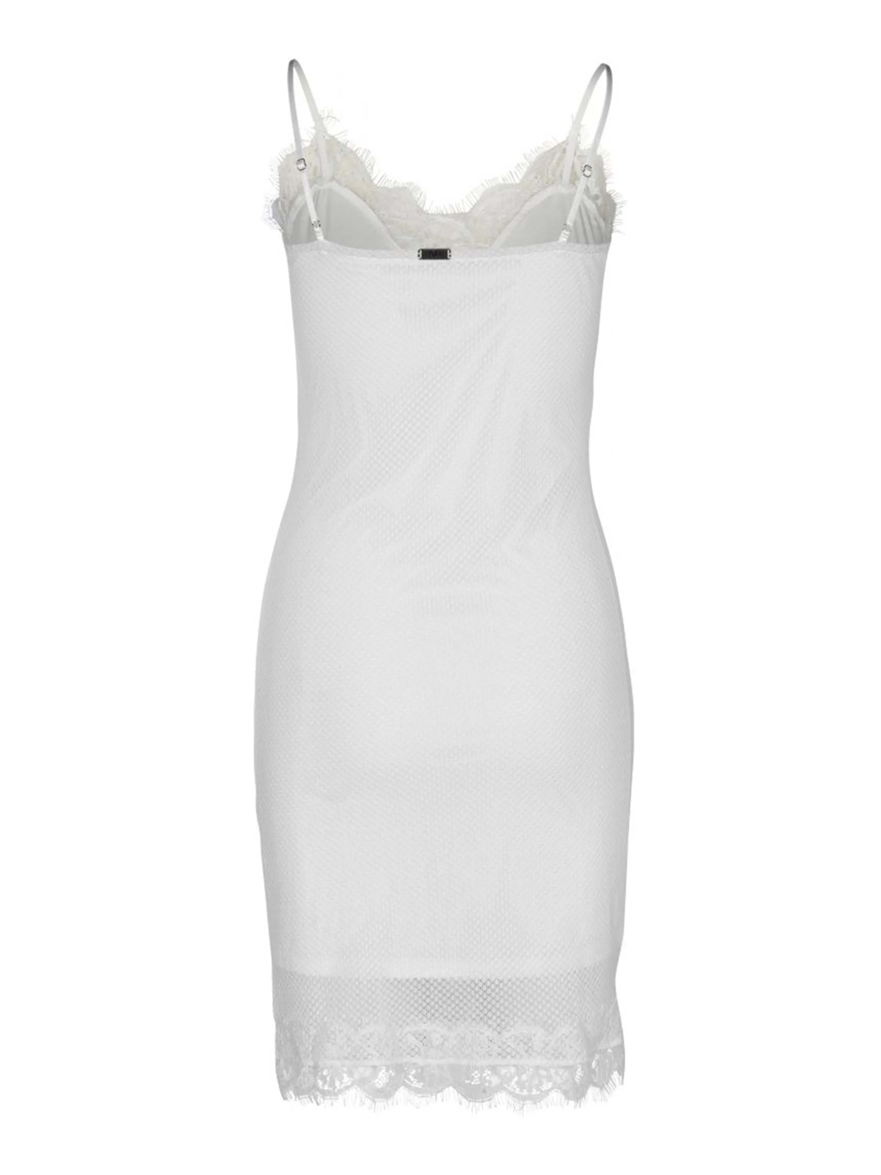 KAYA feminines Spitzenkleid - Creme