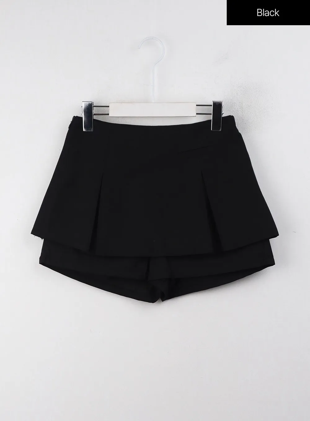 Mid Waist Pleated Skort CJ409