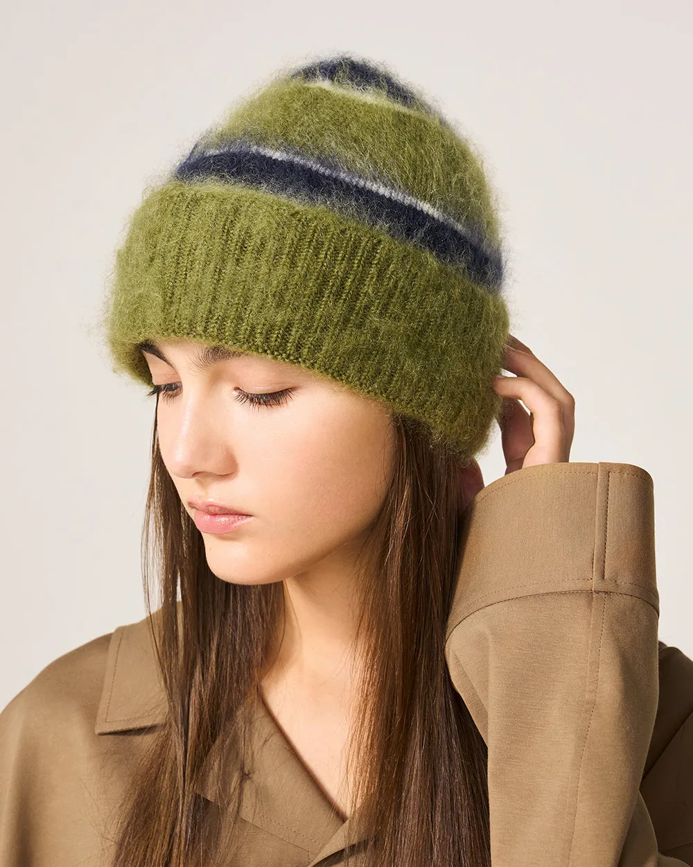 Moss Green Kurt Knit Hat