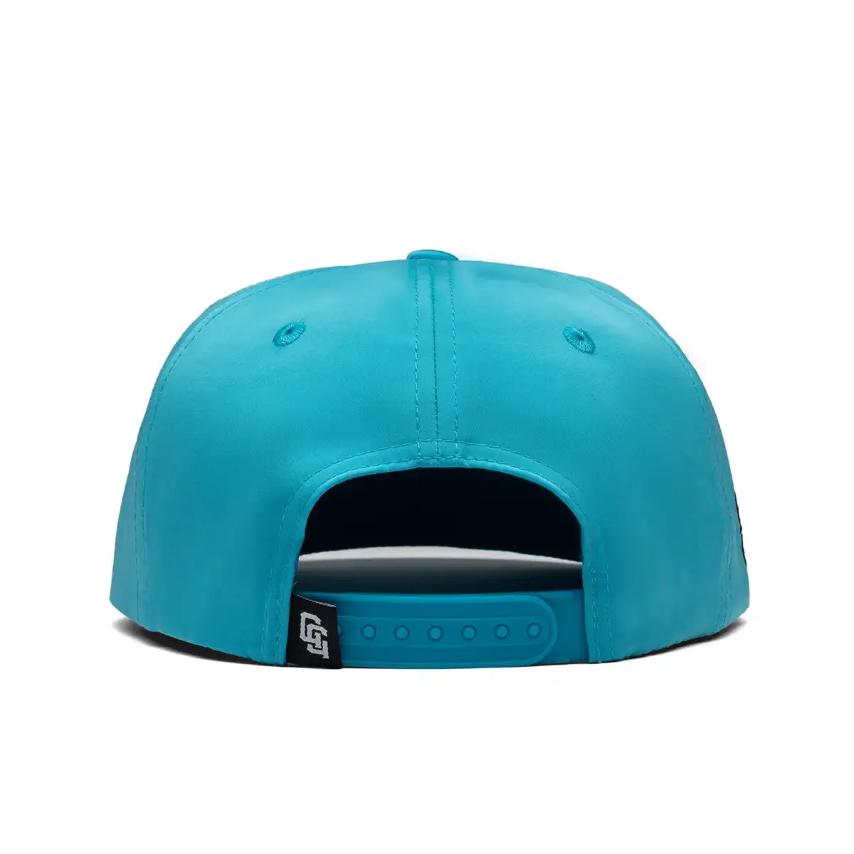 Neon Blue Golf Gods Script Snapback Golf Rope Hat