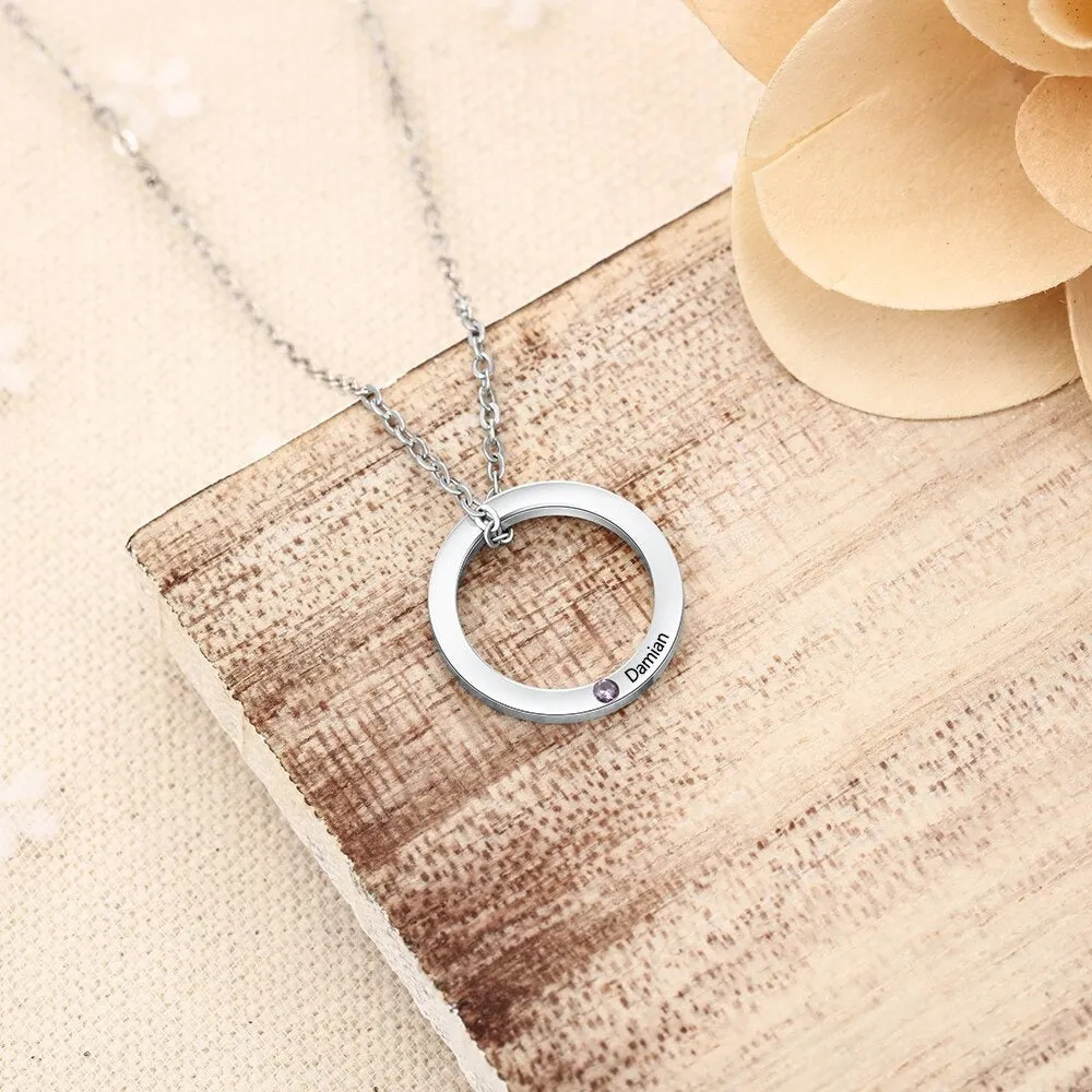 Personalized Name Engraved Necklace