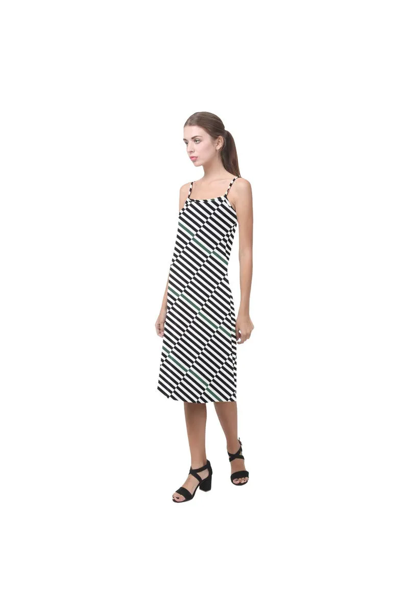 Running Bars Alcestis Slip Dress (Model D05)