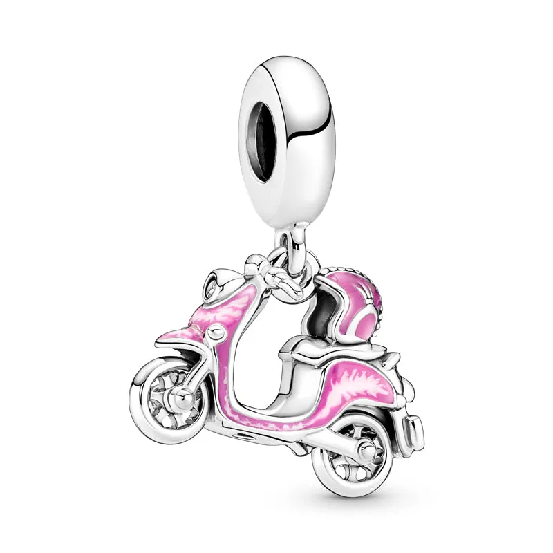 Silver Pandora Charms Fit Women Jewelry