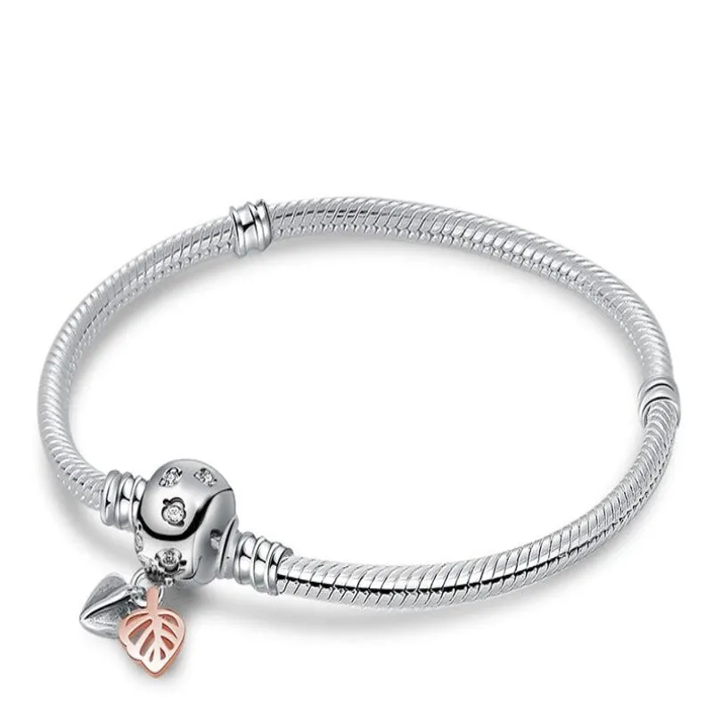 Sterling Silver Round Bracelet For Girls And Women