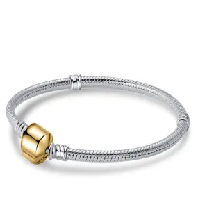 Sterling Silver Round  Bracelet For Women