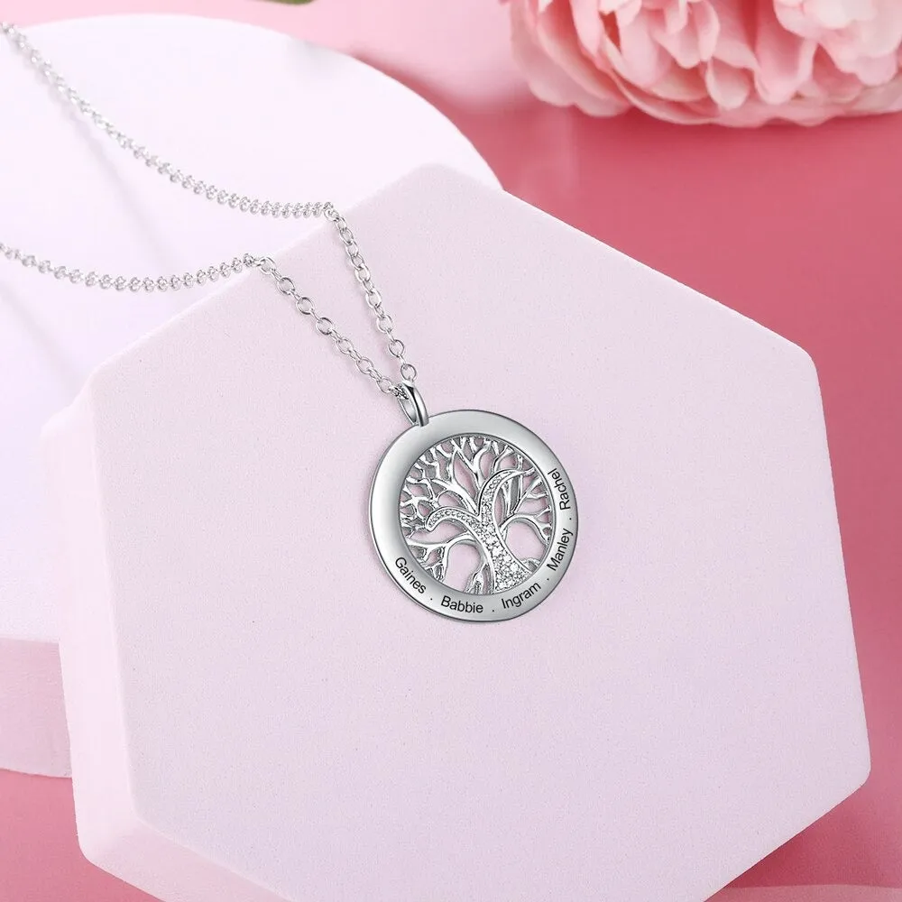 Tree Of Life Personalized Necklaces