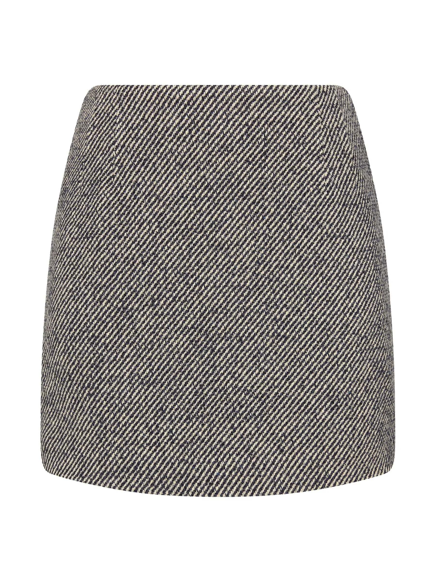 Twill Mini Skirt