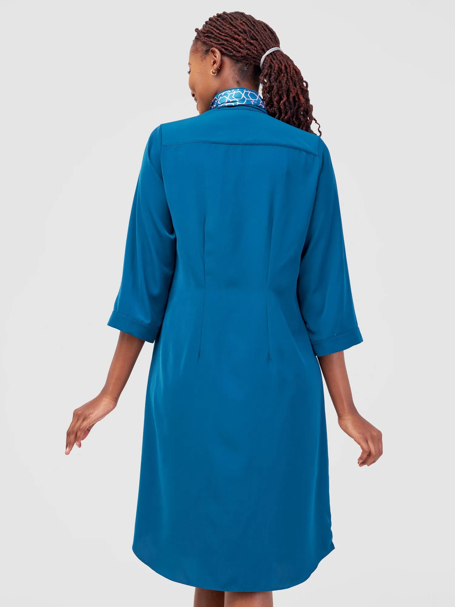 Vivo Nala Shirt Dress - Teal