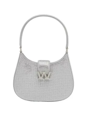 W legacy Sequin Small Hobo, Alloy