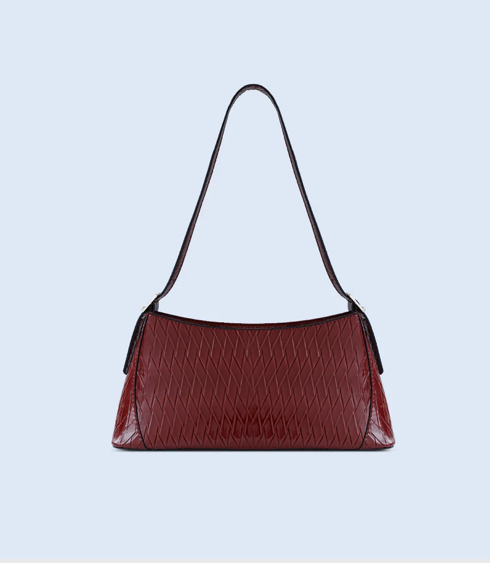 WB2405-MAROON-Women Shoulder Bag