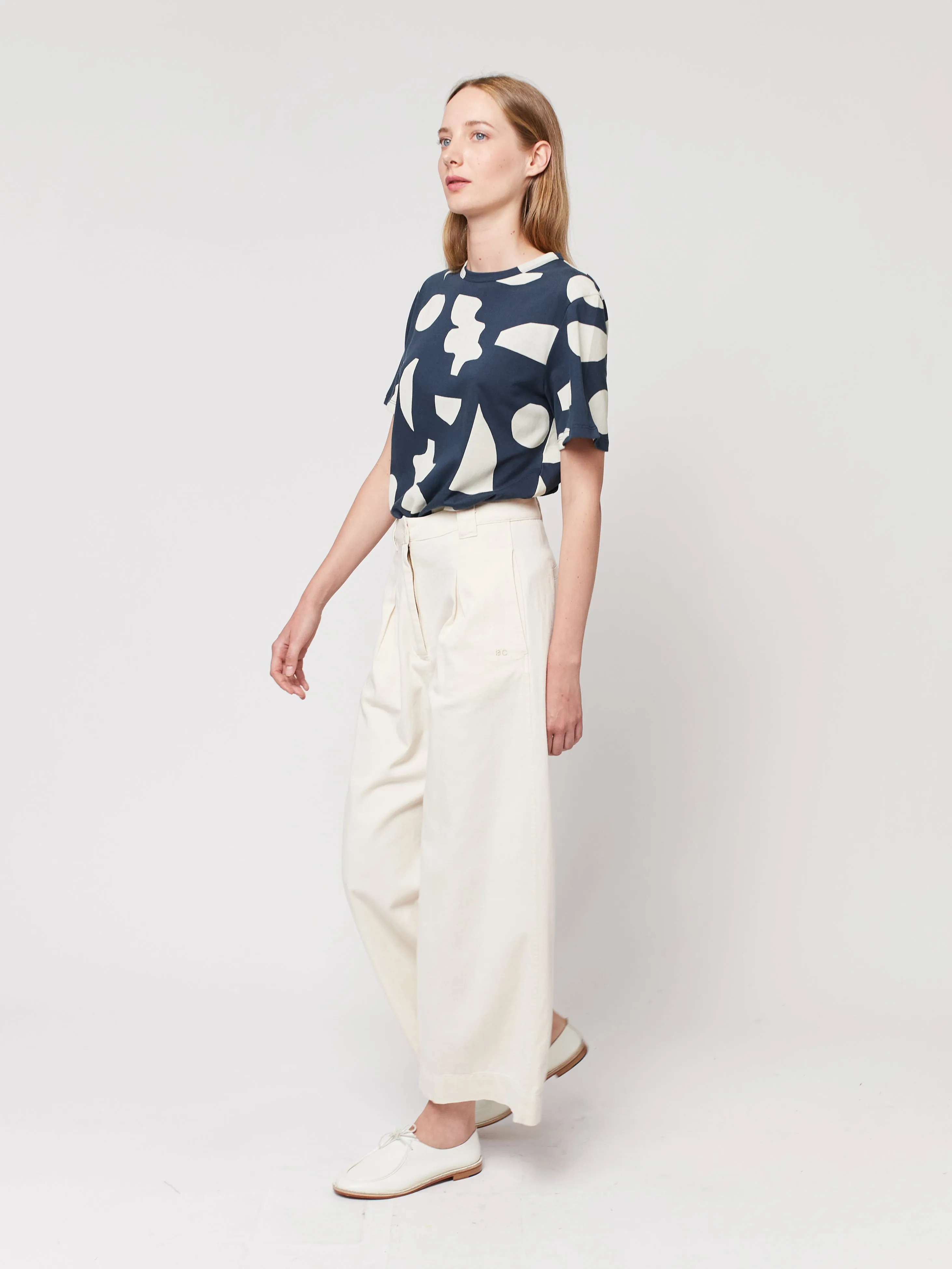 Wide Leg Pleated Pant