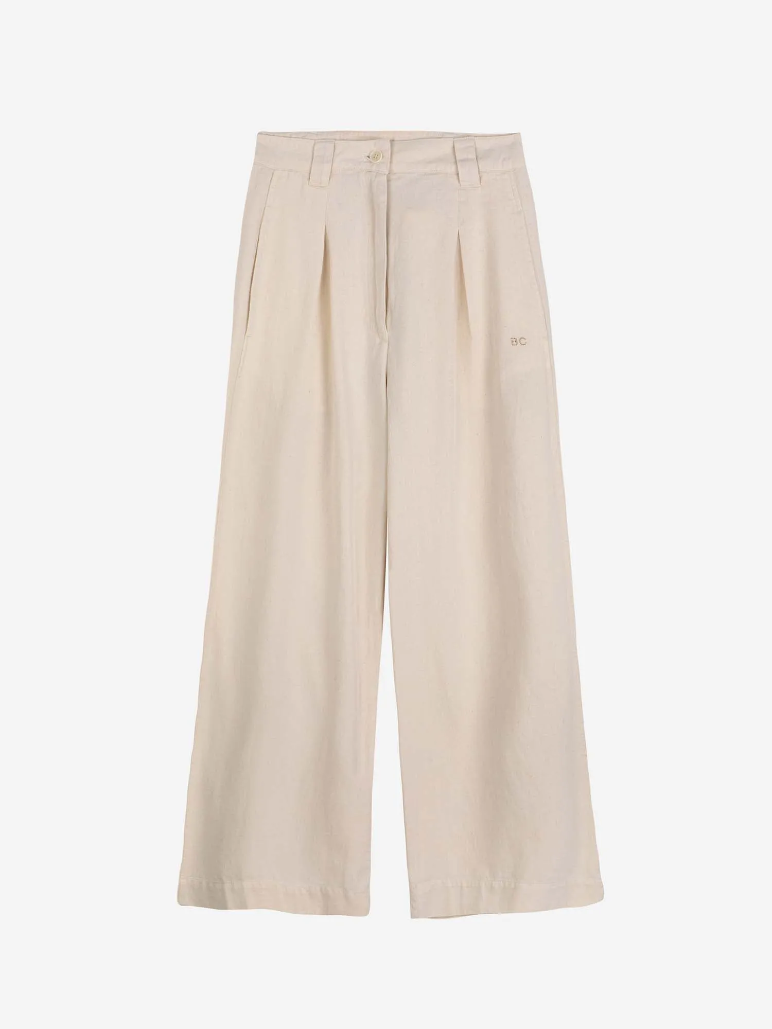 Wide Leg Pleated Pant