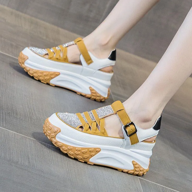 Women's Casual Shoes - Chunky Sneakers, Platform Sandals (FC1212)