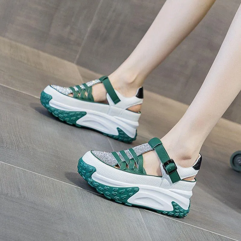 Women's Casual Shoes - Chunky Sneakers, Platform Sandals (FC1212)