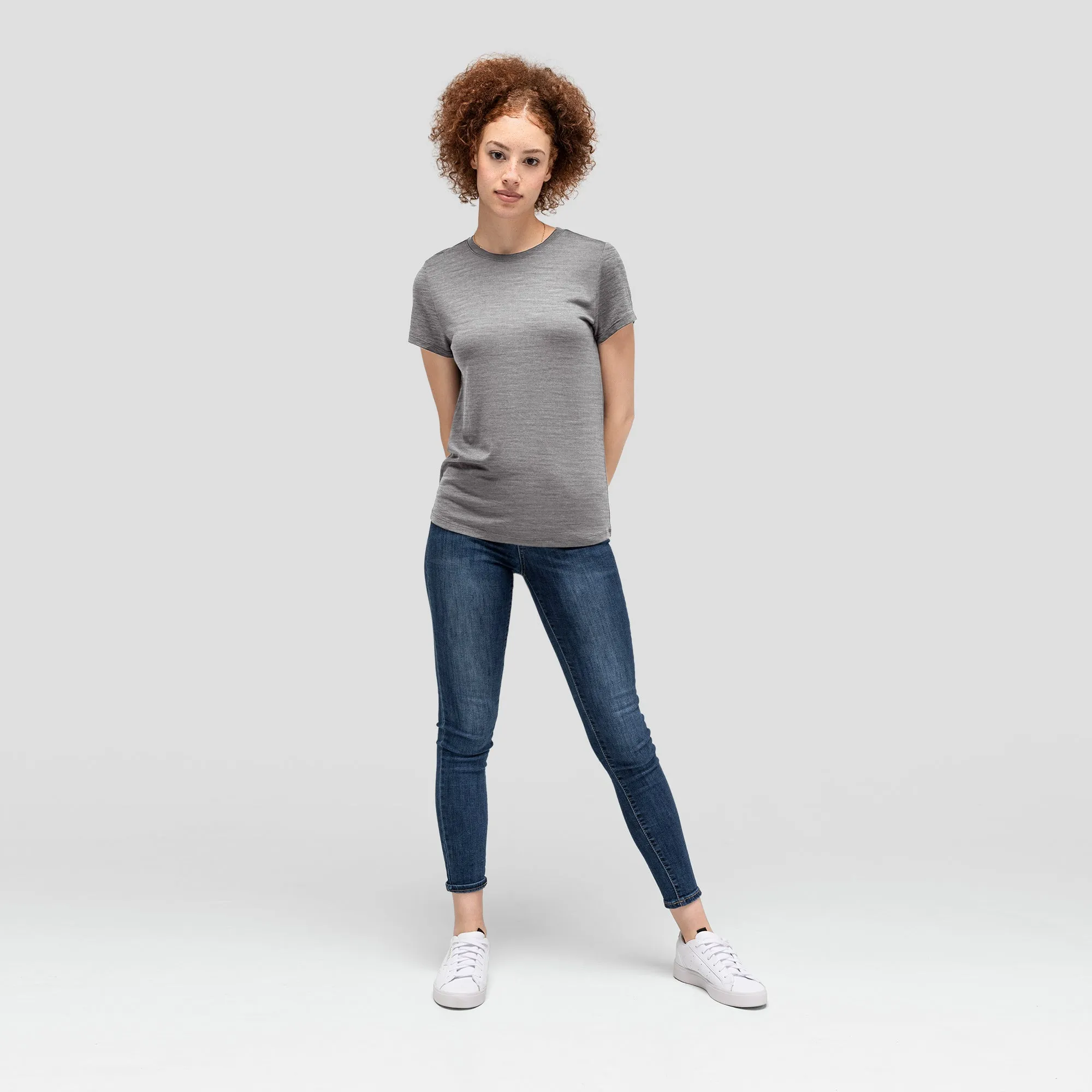 Women's Merino Crew Neck T-Shirt