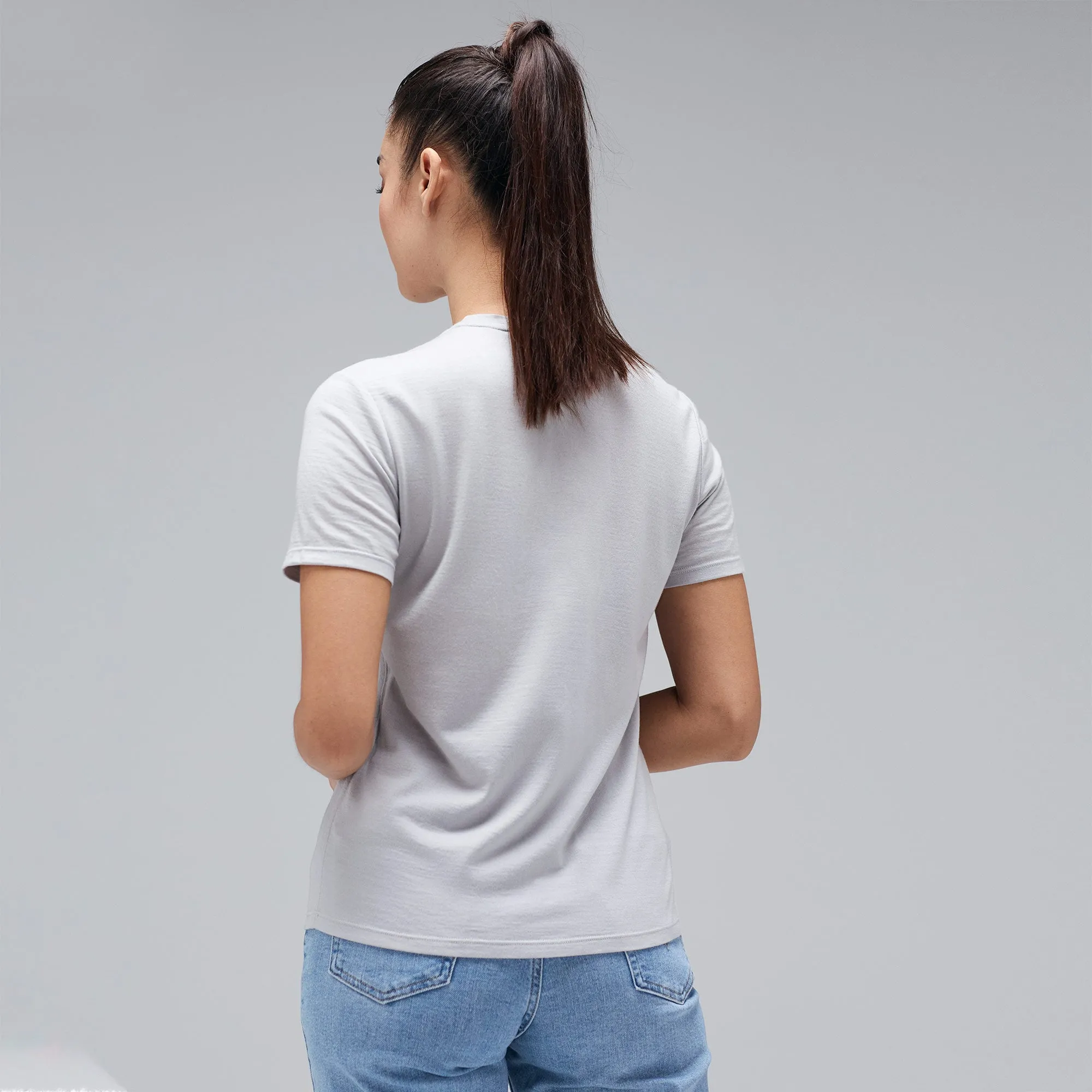 Women's Merino Crew Neck T-Shirt