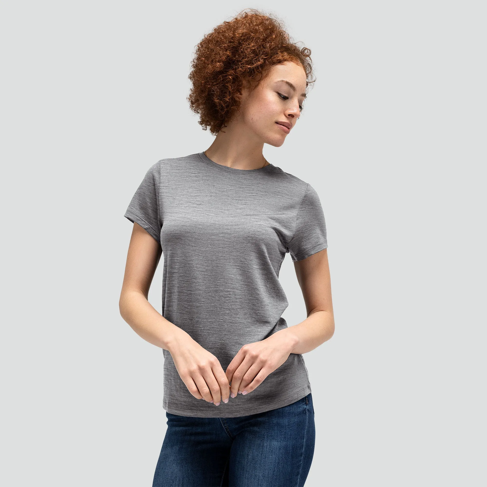 Women's Merino Crew Neck T-Shirt