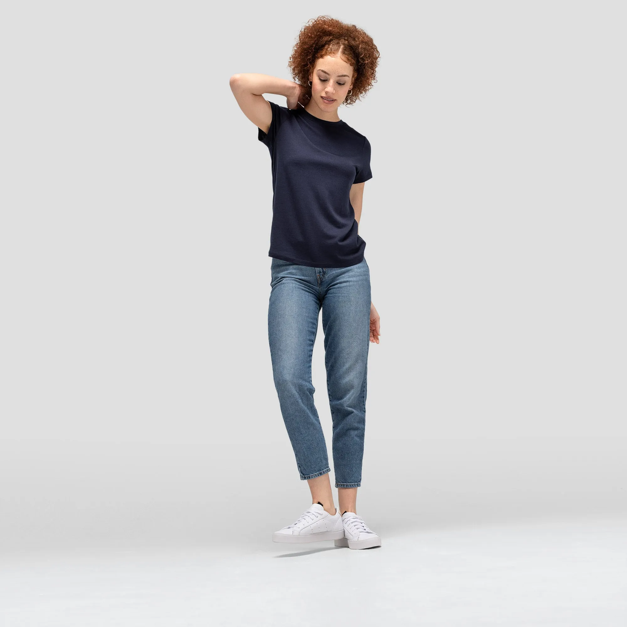 Women's Merino Crew Neck T-Shirt