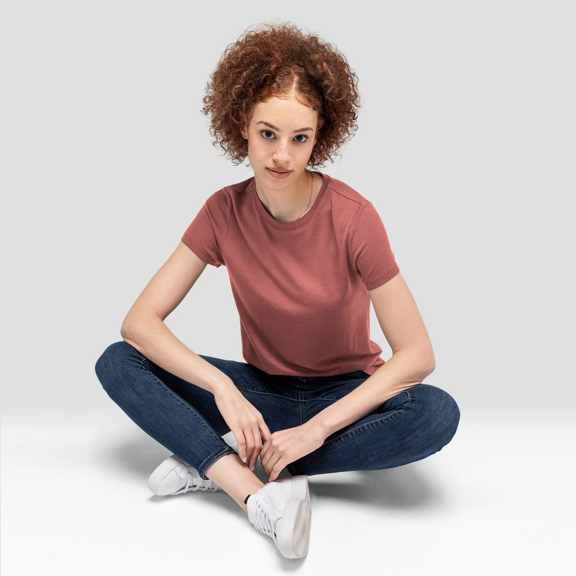 Women's Merino Crew Neck T-Shirt