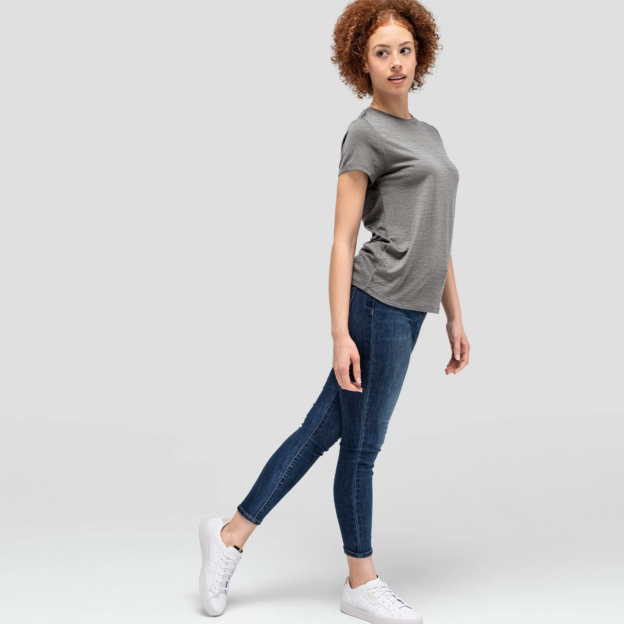 Women's Merino Crew Neck T-Shirt